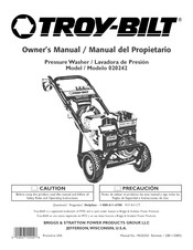 Troy-Bilt 020242 Instrucciones De Uso