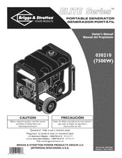 Briggs & Stratton 030210 Instrucciones De Uso