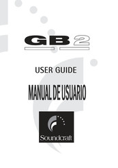 SoundCraft GB2 Manual De Usuario