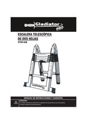 Gladiator PRO ET2H 838 Manual De Instrucciones