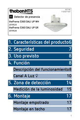 ThebenHTS thePrema S360 Slave E UP WH Manual De Uso E Instrucciones