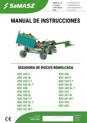 SaMASZ KDC 340 Manual De Instrucciones