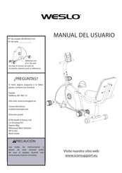 Weslo WLIVEX42514.0 Manual Del Usuario