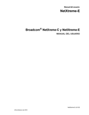 Broadcom NetXreme-C Manual Del Usuario