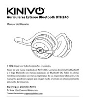 Kinivo BTH240 Manual Del Usuario