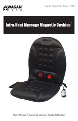 Wagan Tech Infra-Heat Massage Magnetic Cushion Manual De Usuario