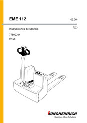 Jungheinrich EME 112 Instrucciones De Servicio