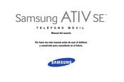 Samsung ATIV SE Manual Del Usuario