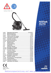 Nilfisk Alto SALTIX 3 Instrucciones De Manejo