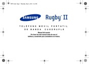 Samsung Rugby II Manual Del Usuario