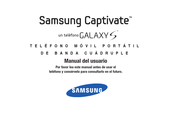 Samsung Captivate Manual Del Usuario