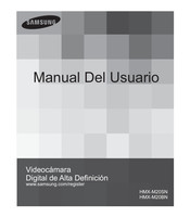 Samsung HMX-M20BN Manual Del Usuario