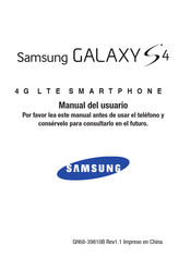 Samsung Galaxy S4 TracFone Manual Del Usuario