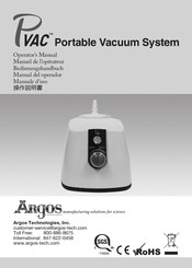 Argos Pvac Manual Del Operador