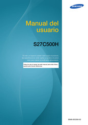 Samsung S27C500H Manual Del Usuario