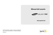 Samsung Galaxy Tab 7.0 Sprint Manual Del Usuario