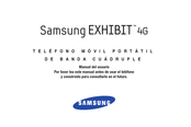 Samsung Exihibit 4G Manual Del Usuario