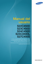 Samsung S23C450D Manual Del Usuario