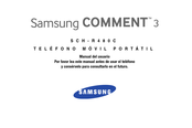 Samsung Comment 3 Manual Del Usuario