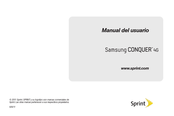 Samsung Sprint Conquer Manual Del Usuario