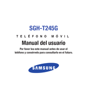 Samsung TracFone SGH-T245G Manual Del Usuario