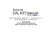 Samsung Indulge Metro PCS Manual Del Usuario