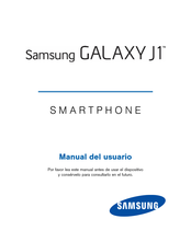 Samsung Galaxy J1 TracFone Manual Del Usuario