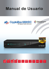 ab CryptoBox 650HDC Manual De Usuario