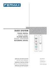 Fermax DUOX SYSTEM Manual De Instalador