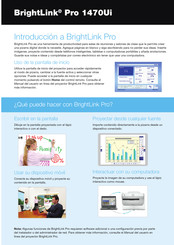 Epson BrightLink Pro 1470Ui Manual Del Usuario