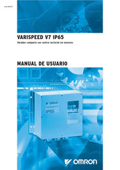 Omron VARISPEED V7 IP65 Manual De Usuario