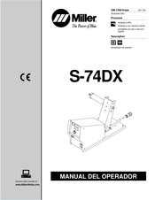 Miller S-74DX Manual Del Operador