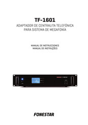 FONESTAR TF-1601 Manual De Instrucciones