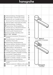 Hansgrohe Metropol S 14020 Serie Instrucciones De Montaje