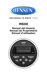 Jensen MS30 Manual Del Usuario