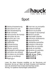 Hauck Sport Instrucciones De Manejo