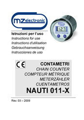 MZ electronic NAUTI 011-X Instrucciones De Uso