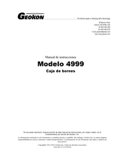 Geokon 4999-11-2S Manual De Instrucciones