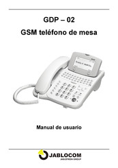 jablotron JABLOCOM GDP-02 Manual De Usuario