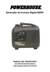 Powerhouse 500Wi Manual Del Propietário