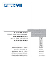 Fermax VDS CITYLINE Manual De Instalador