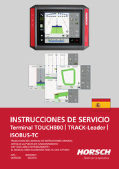 horsch TOUCH800 Manual De Instrucciones