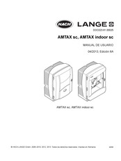 HACH LANGE AMTAX sc Manual De Usuario