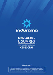 Indurama CEI-90CRVI Manual Del Usuario