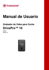 Transcend DrivePro 10 Manual De Usuario