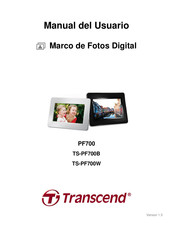 Transcend PF700 Manual Del Usuario