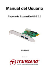 Transcend TS-PDU3 Manual Del Usuario