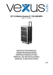 Vexus Audio ST110 Manual De Instrucciones