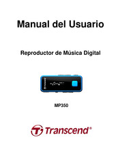 Transcend MP350 Manual Del Usuario