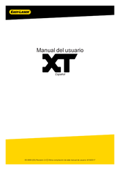 Easy-Laser XT190 BTA Manual Del Usuario